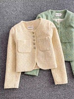 Manteau long ample et tendance pour femme, Nouvelle veste décontractée et élégante, Manteau simple boutonnage pour femme