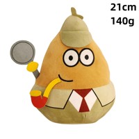 Nouveau jouet en peluche Pou transfrontalier de poupée extraterrestre d'escargot comique personnalisable avec remplissage en coton PP emballé dans un sac OPP