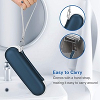 Estuche de viaje para cepillos de dientes Orals B Philips IOs Electrics, caja de transporte portátil compacta con bolsillo de malla