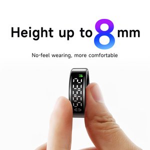 2025 Islamic Gift Smart Zikr Ring Tasbih Tally Prayer Waterproof Fitness Tracker <b>Heart</b> Rate Blood Oxygen Sleep Monitor OLED - Product Image 5