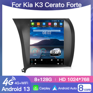 วิทยุ HFMidia หน้าจอแนวตั้ง 9.7 นิ้ว พร้อมบลูทูธ สำหรับ Kia K3 Cerato Forte ปี 2013-2017 รองรับ CarPlay เครื่องเล่นมัลติมีเดียในรถยนต์ - Product Image 2