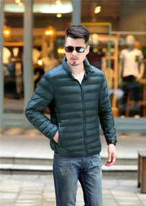 Chaqueta de Invierno para Hombre, Chaqueta de Plumón Ligero de Pato, Abrigo de <span class=keywords><strong>Plumas</strong></span> - Product Image 6