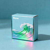 Caja de papel plegable personalizada impresa con estampado de Aluminio acabado UV para jabón con fragancia, cuidado de la piel y cosméticos
