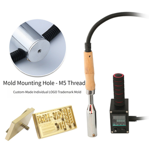 <span class=keywords><strong>Machine</strong></span> de marquage à chaud manuelle multifonction 500W <span class=keywords><strong>pour</strong></span> le cuir et le bois, avec outils de personnalisation de logo, vente directe usine - Product Image 5