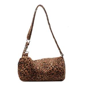 Leopard Print Tote Bags Eco-friendly Luxury Handbags High Quality Canvas Handbags For Women