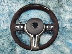 Volante Circular de fibra de carbono con luz LED para <span class=keywords><strong>BMW</strong></span> 316i 318i 320i 323i 325i 328i 330i 335i 340i M3 M340i <span class=keywords><strong>GT</strong></span> <span class=keywords><strong>320d</strong></span> - Product Image 5