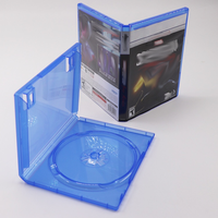 Boîtier de Remplacement pour PlayStation 4/5, Disque CD DVD, Étui de Rangement en Plastique avec Couverture Illustrée pour Jeux Vidéo