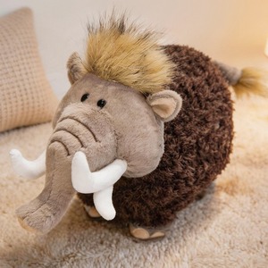Fabricante Suministra Peluche <span class=keywords><strong>de</strong></span> Mamut <span class=keywords><strong>de</strong></span> la Era Glaciar, Juguete <span class=keywords><strong>de</strong></span> Peluche Realista para Niños, Muñeco <span class=keywords><strong>de</strong></span> Mamut Suave - Product Image 6