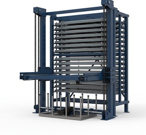 Ağır Hizmet Tipi Otomatik Sac Metal Depolama Rafı Kulesi CNC Levha Depolama Sistemi - Product Image 1