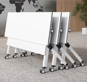 Meubles de bureau, tables de travail, chaises empilables pour réunions, tables de conférence pliantes modernes et ensembles de chaises avec chaises de formation - Product Image 4