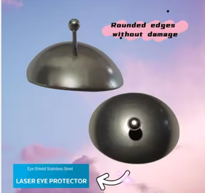 Masque de protection oculaire <span class=keywords><strong>laser</strong></span>, protecteur scléral, bouclier oculaire en acier inoxydable, appareil de beauté, masque pour les yeux - Product Image 5