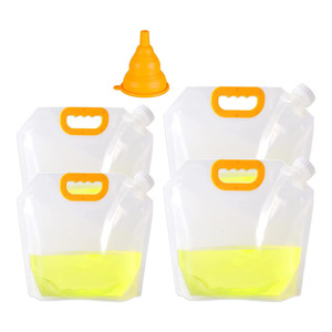 Bán buôn 2025 mới bao bì thực phẩm Túi chất lỏng trong suốt Cắm Trại Đi Bộ Đường Dài chuyến đi uống 1.5L đứng lên <span class=keywords><strong>Spout</strong></span> Túi - Product Image 6