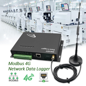เครื่องบันทึกข้อมูลอุตสาหกรรม 4G Modbus พร้อมระบบตรวจสอบระยะไกล IO แบบตั้งโปรแกรมได้ พร้อมสัญญาณเตือนไฟฟ้าขัดข้อง และบันทึกข้อมูลสภาพแวดล้อม - Product Image 1