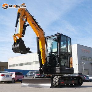 SHANDING Fabrik Kubota-Motor Mini-Bagger Landwirtschaftlicher Raupenbagger 2 Tonnen Mini-Bagger 4 Tonnen Hydraulikbagger Zum Verkauf - Product Image 1