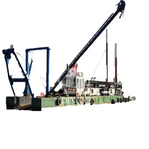 Hot 8 Inch Cutter Suction Dredger for River and Lake Sand Dredging with Low Price and 10m Dredging Depth