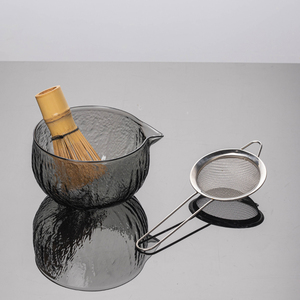 Juego <span class=keywords><strong>de</strong></span> Tazas <span class=keywords><strong>de</strong></span> Matcha con Soporte para Batidor <span class=keywords><strong>de</strong></span> Té <span class=keywords><strong>de</strong></span> Vidrio, Estilo Japonés, Apto para Alimentos, Ecológico, Resistente al Calor, con 45% <span class=keywords><strong>de</strong></span> <span class=keywords><strong>Polvo</strong></span> <span class=keywords><strong>de</strong></span> Hueso Animal - Product Image 3