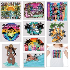 Pegatina de Transferencia de Dibujos Animados Lavable con Diseño Personalizado, Impresión por Serigrafía en PET para Transferencias Térmicas para Camisetas - Product Image 3