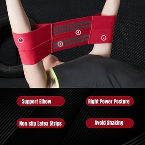 Cinghia di Supporto per Panca Piana Personalizzabile <span class=keywords><strong>con</strong></span> Logo, Cinghia da Allenamento per Flessioni, Dip e Chest Press - Product Image 5