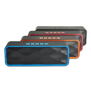 2023 HG hot sale A2DP 1800mah bluetooth stereo speaker with Fm and support TF card