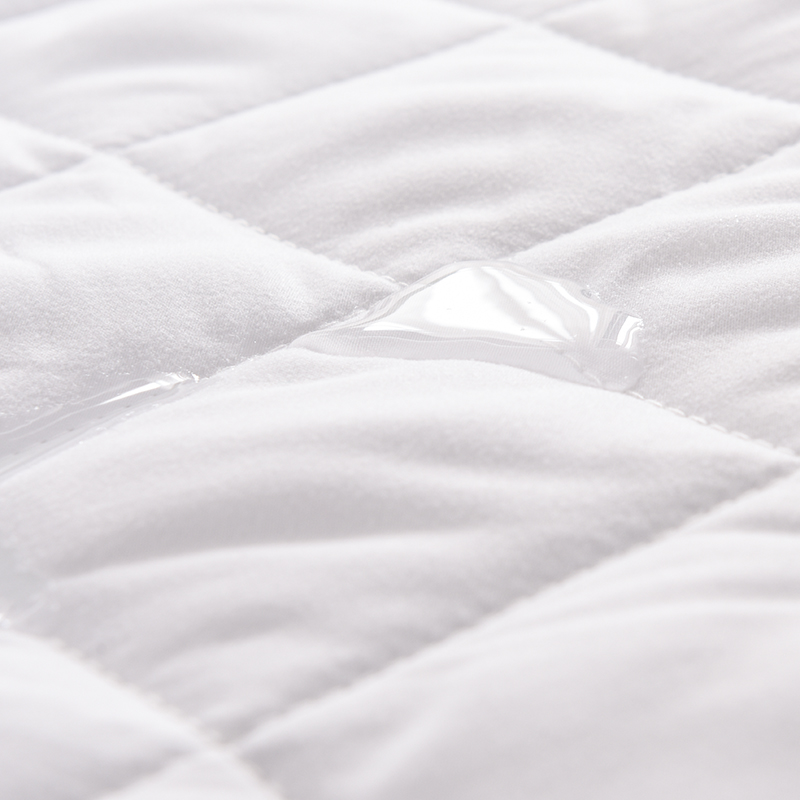 ТПУ ламинированные водонепроницаемый 100% хлопок фланелевая ткань для матраса протектор для отеля