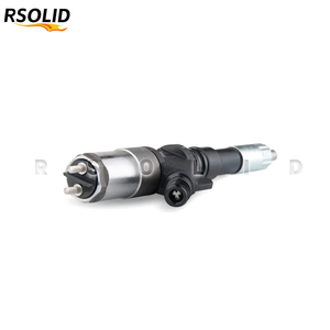 หัวฉีดดีเซล Rsoliddiesel 095000-1211 6156-11-3300 Denso CR สำหรับเครื่องยนต์ Komotsu S6D125 PC400-7 อะไหล่เครื่องยนต์ ชุดหัวฉีดคอมมอนเรล - Product Image 3