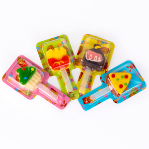 Piruleta Suave con Sabor a Frutas en Forma de Dibujos Animados 3D de 21g, Rica en Vitamina <span class=keywords><strong>C</strong></span>, Dulces de Goma - Product Image 3