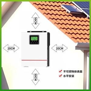 อินเวอร์เตอร์พลังงานแสงอาทิตย์ Sunmax รุ่น Top Solar แบบ DC-AC เฟสเดียว คลื่นไซน์บริสุทธิ์ สำหรับระบบออฟกริด กำลังไฟสูง - Product Image 3