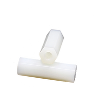 Entretoise hexagonale en nylon, directement de l'usine # Entretoise hexagonale filetée UNC 6-32*22 pour fabricants d'électronique
