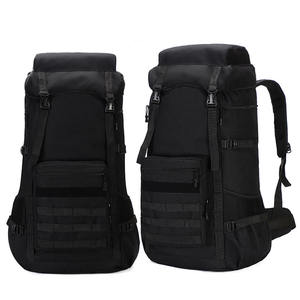 Sac à dos tactique de randonnée sportive de grande capacité 70l personnalisé, imperméable, pour le camping, sac de voyage - Product Image 1