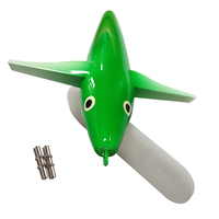 9 pouces PP Teaser Sparrow Bird Trolling Lure Play Action Fishing Tackle Ocean Boat Thon Cible Species Daisy Chain Spreader Bars