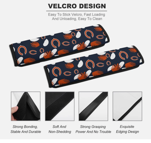 Los equipos de los Chicago Bears 32 pueden personalizar fundas de cinturón de seguridad de coche personalizadas de alta calidad que son antideslizantes y cómodas - Product Image 4