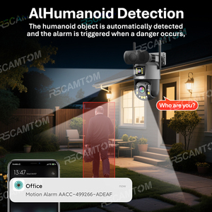 <span class=keywords><strong>Camera</strong></span> an ninh ngoài trời Rscamtom 8MP 4G, zoom 50X, tự động theo dõi, phát nhạc, loa, báo động, <span class=keywords><strong>camera</strong></span> PTZ không dây - Product Image 5