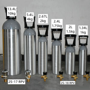 ZX TPED <span class=keywords><strong>recharge</strong></span> 1KG 2KG 4KG 5KG 10KG bouteille réservoir de <span class=keywords><strong>gaz</strong></span> aluminium <span class=keywords><strong>Soda</strong></span> flux cylindre connexion rapide Co2 cylindre pour <span class=keywords><strong>Soda</strong></span> Machine - Product Image 5