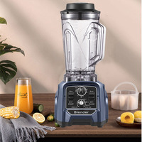 Mixeur Commercial 506A 2200W avec Minuteur, Bouteilles de 2L, 4L, 5.2L, 6L pour Smoothies, Fruits, Aliments, Glace, Jus – Blender Domestique