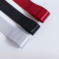 Chine Usine Simple Double Face 25mm 100% Polyester Satin Ruban pour Emballage Cadeau