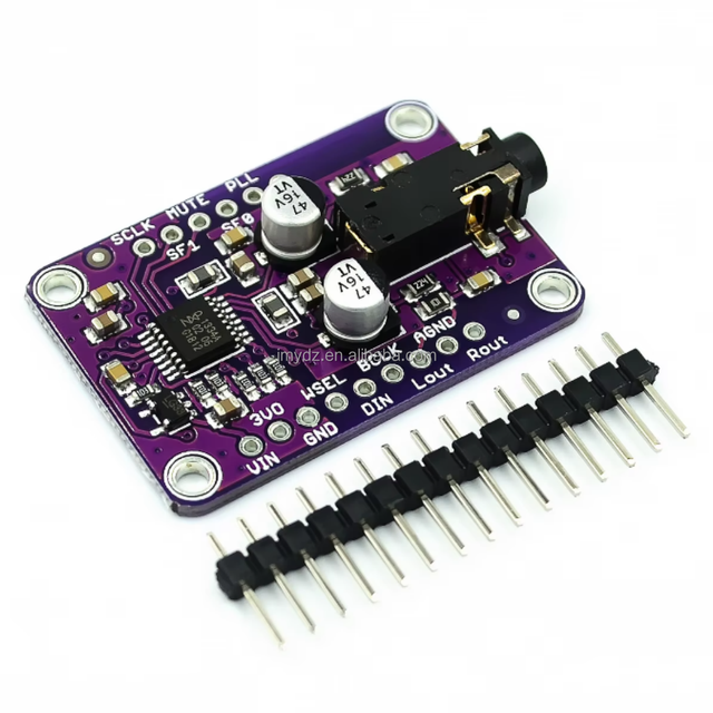 DAC Module 1334 UDA1334A I2S DAC Audio Stereo Decoder Module Board For Arduino 3.3V - 5V