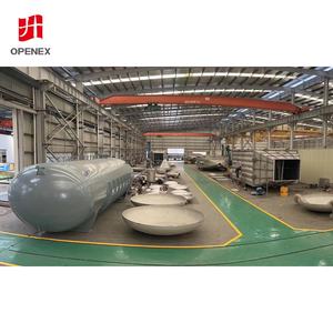 التصنيع باستخدام الحاسب الآلي المتداول خدمة تصنيع المعادن الثقيلة الكربون الفولاذ المقاوم للصدأ اسطوانة عمودية التخزين الخزان - Product Image 1