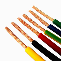 Beste Qualität 1, 5 mm2 2, 5 mm2 4 mm2 BV/RV/BVV Elektrokabel Flexibler Kupfer leiter mit PVC-Isolierung für den Hochbau