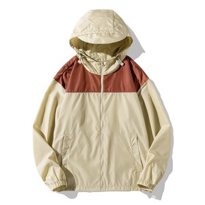 Giacca Antivento Leggera da Uomo, Asciugatura Rapida, per Escursionismo e Pesca, con Cappuccio, Protezione Solare - Product Image 3