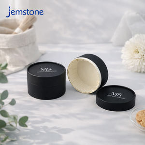 Tube en carton kraft personnalisé avec logo, recyclable, pour cadeaux d'anniversaire, cylindre en papier pour chocolat, gâteau basque, emballage alimentaire de qualité alimentaire - Product Image 2