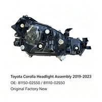 Ensemble de phares LED 8111002S50 Droit 8115002S50 Gauche pour Toyota Corolla 2019 2023 Pièces d'origine OEM