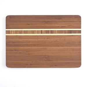 Tabla de Cortar y Rebanar de Bambú Ecológica Premium Bridge, Rectangular Personalizada, 2.0 cm de Grosor, Apta para Lavavajillas - Product Image 1