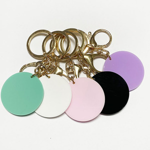 Llavero <span class=keywords><strong>acrílico</strong></span> con borlas, llavero transparente, brillante y mármol, venta al por mayor - Product Image 4