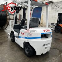 Chariot élévateur diesel japonais d'occasion TCM 1,5 tonne, petit chariot élévateur à moteur diesel à combustion interne, maintenant disponible – Vente chaude