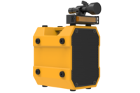 Système audio portable directionnel CT/HC620, haut-parleur robuste pour expéditions avec lumière nocturne puissante et fonctions de sauvetage d'urgence