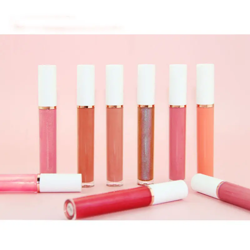 Pretty Lipgloss Tube 2023 Kosmetik Lipstik Gel Dasar Merah Terang Lipstik Cair Permanen Pink Lip Gloss