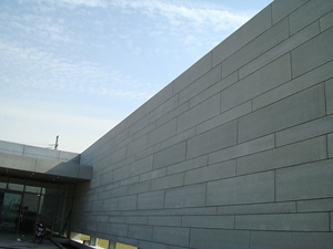 New Fair Faced Mottled <span class=keywords><strong>Vintage</strong></span> Style Paneles decorativos prefabricados Panel de pared de hormigón para exteriores - Product Image 3