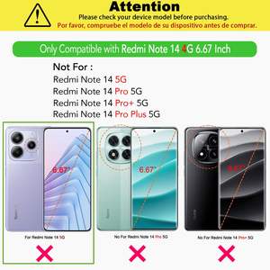 Funda Transparente de TPU para Xiaomi Redmi Note 14 4G, Antigolpes, Suave, con Protección en las Cuatro Esquinas - Product Image 6
