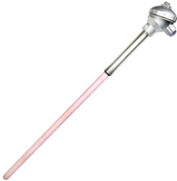 MTS200 : Céramique 0-1300 ℃   Capteur de température haute précision IP65 étanche à l'eau K/S/PT100 avec tube en 316SS/304SS/INCONEL600/Corindon