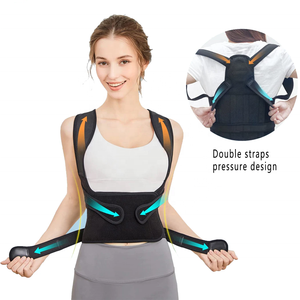 Corrector <span class=keywords><strong>de</strong></span> Postura Ajustable <span class=keywords><strong>de</strong></span> Neopreno para Hombros y Espalda, Cinturón <span class=keywords><strong>de</strong></span> Soporte para Hombres y Mujeres, Gran Venta - Product Image 4